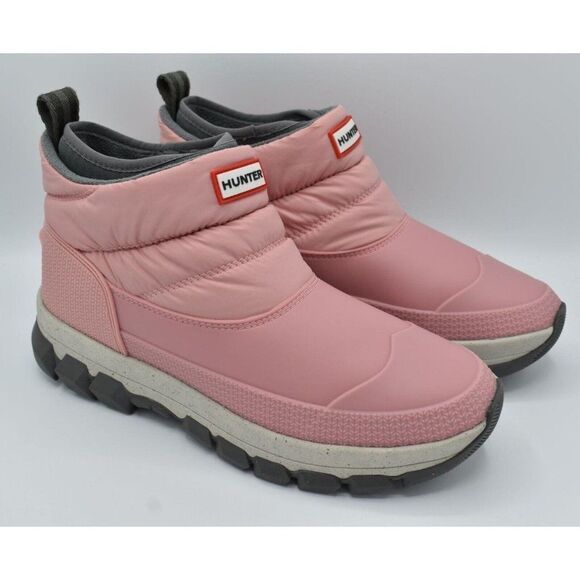 Hunter Shoes - Hunter Original Womens Size 9 Quartz Pink Insulated Ankle Snow Boots Booties